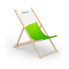 Wooden deck chairs without armrests 