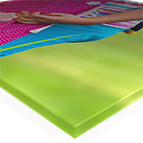 Print square acrylic glass panel