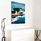 Print posters on aluminium composite panels
