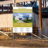 Print portrait-format construction signs