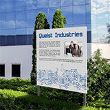 Print a square company sign