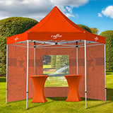 6-sided gazebo - design Hexagon tents