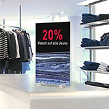 Design and order your Q-Frame T table display
