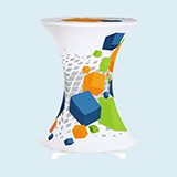 Buy printed stretch covers for cocktail tables
