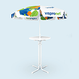 Buy printed parasols for cocktail tables online