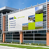 Print mesh banners - large-format advertising banners