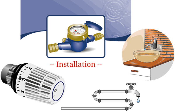 Heating/Sanitary Cliparts