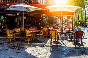 Advertising Material Café