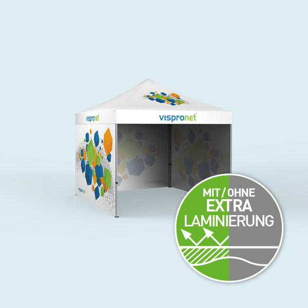 Pop-up pavilion assembled