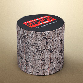 Seating elements with foam core - design seating cylinders yourself