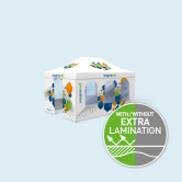 3 x 4.5 m - with / without walls & print 3 x 4.5 m - with / without walls & print