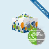 4 x 4 m - with / without walls & print 4 x 4 m - with / without walls & print