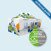 4 x 6 m - with / without walls & print 4 x 6 m - with / without walls & print