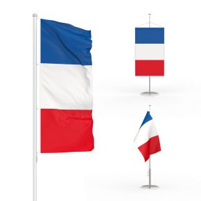 France flags