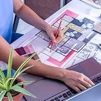 Promotional materials for interior architects