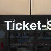 Promotional materials for advance ticket sales