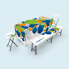 Tablecloths, slipcovers & cushions for folding furniture