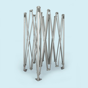 Tent frames for pop-up tents