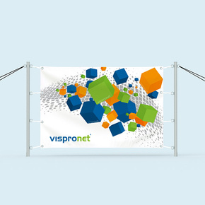 Banner with Tension Post Set