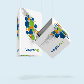 Ceiling hanger with round aluminium profile