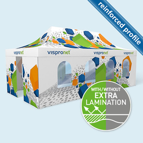 4 x 8 m - with / without walls & print