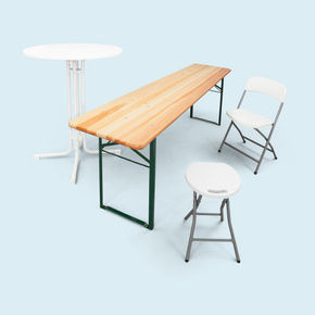 Beer tent table sets
