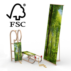 Products made from FSC® wood