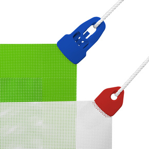 Advertising Banners with Clamp Eyelets