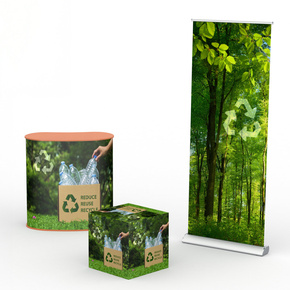 Print substrates made from recycled fibers