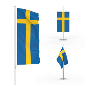 Schweden Flaggen