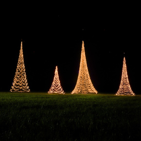 LED Christmas tree Fairybell® for flagpoles