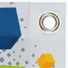 all-around reinforced edges, metal eyelets ø 16 mm in 50 cm interval