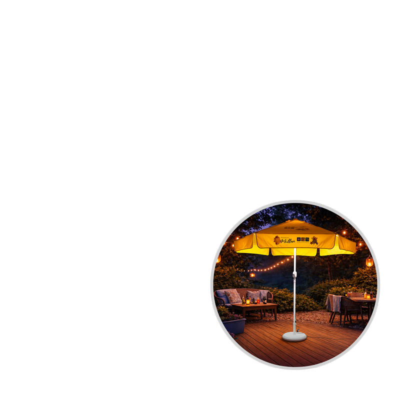 Universal LED Lighting Set - Optimal Illumination for Pop-Up Tents, Parasols, Market Stalls, Hospitality, and Promotions
