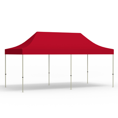 Pop up tent 3 x 6 m in primary colour
