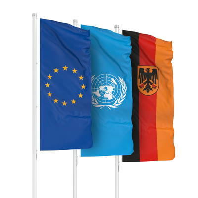 Special flags, portrait format