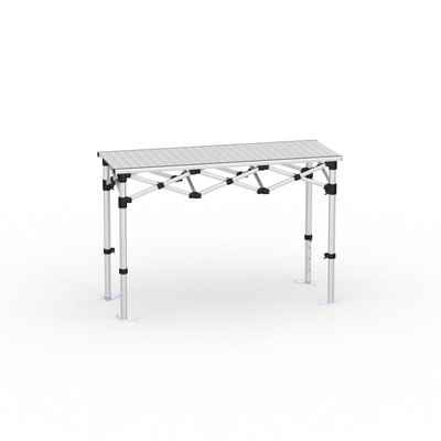 Folding Table Aluminum, 150 x 55 cm