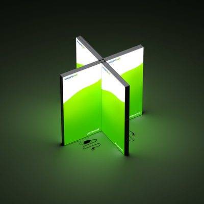 Lightbox Trade Show Wall Flex - X-Module