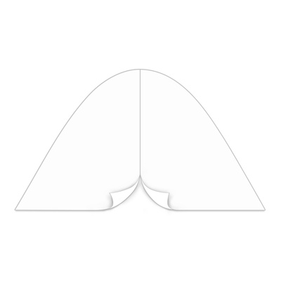 Wall with entrance & zippers for star tent, white