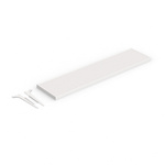 Scope of delivery: brochure holder 100 cm / slot profile