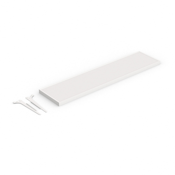 Scope of delivery: brochure holder 100 cm / slot profile