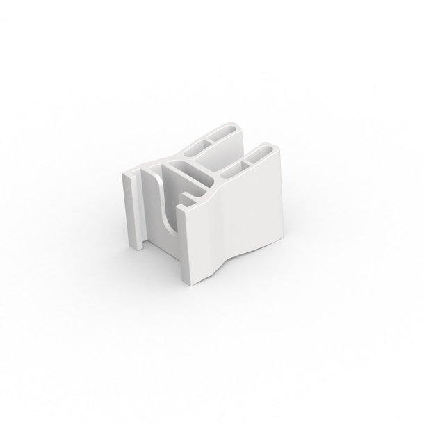 Connector support rail