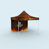 Premium Pop-up Tent: fully printable in digital printing across the entire surface