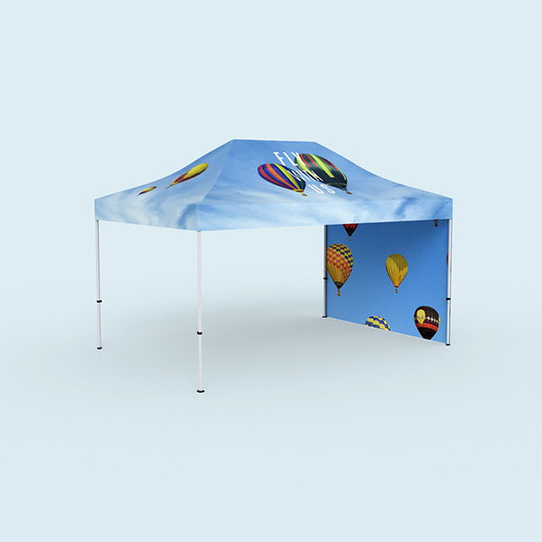 Pop up tent Basic: full-surface digitally printable