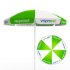 Small umbrella, round, 8-panel canopy cover