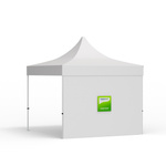 square interchangeable banners, for walls