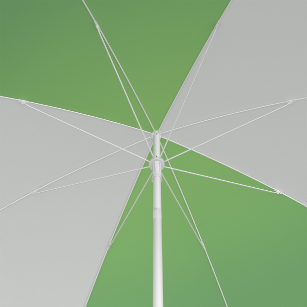 Beach umbrella / promotional parasol - view from below