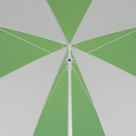 Parasol / Small umbrella ø 250 cm, view from below