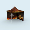 Premium Pop-Up Tent: fully printable in digital printing across the entire surface