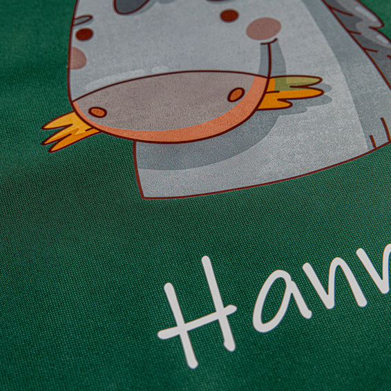 Close-up of DTF Transfer