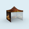 Premium Pop-up Tent: fully printable in digital print across the entire surface